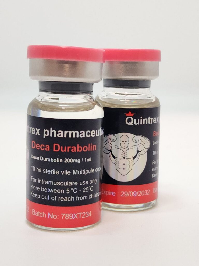 Deca Durabolin is supplied in a 10ml vial, with each milliliter containing 200mg of Nandrolone Decanoate, commonly known as Deca Durabolin. 