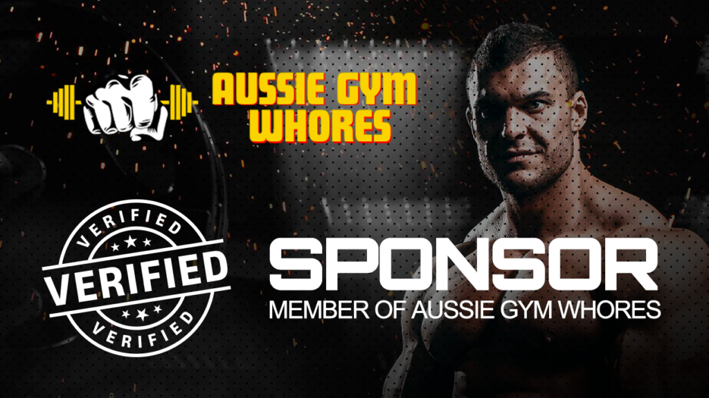 Aussie Gym Whores Official Sponsor